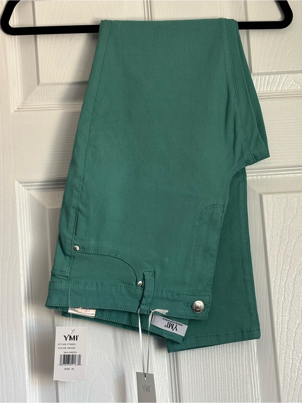 YMI Teal Stretch Skinny Jeans